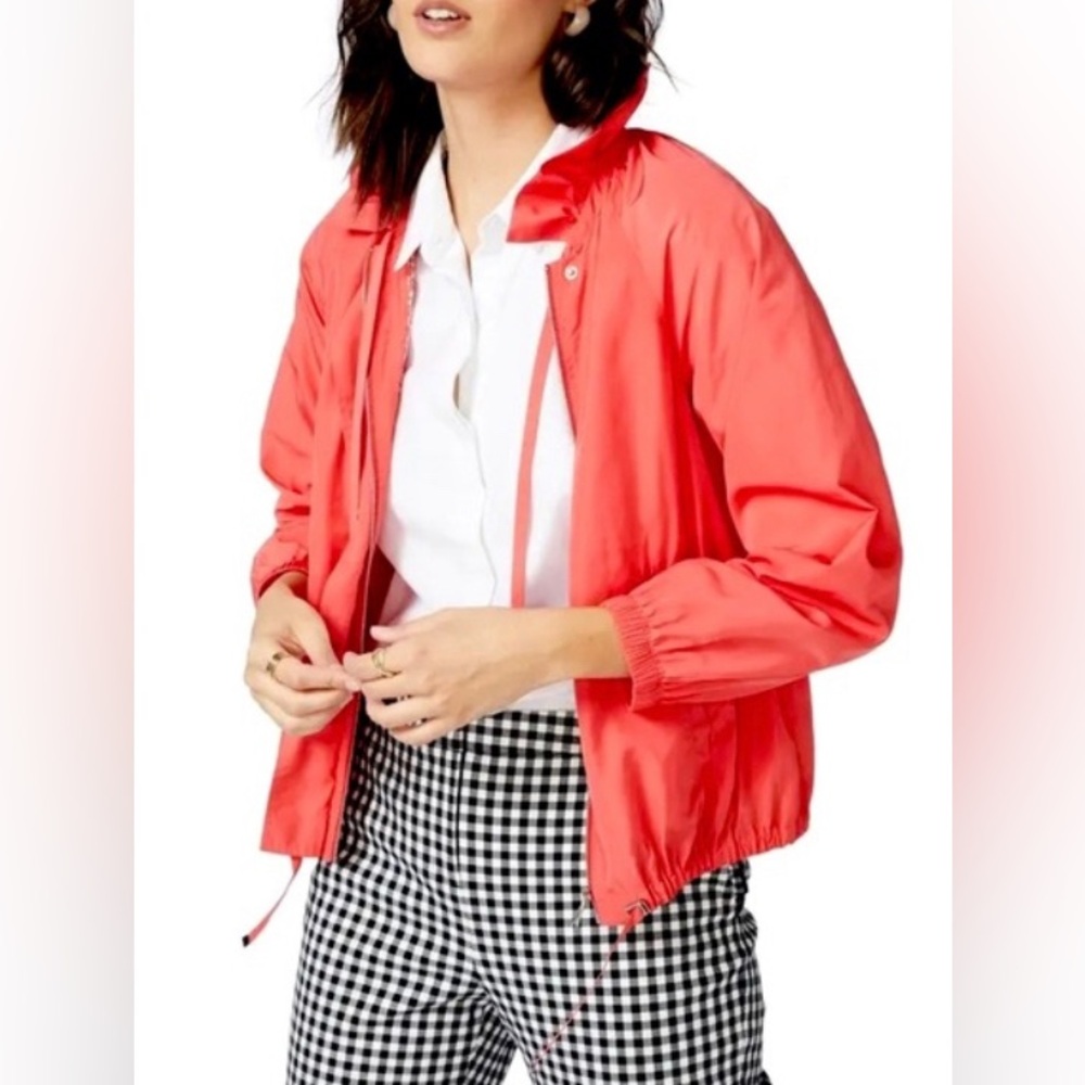 Women's Coral Jacket Court & Rowe Ruffle Neck Size XS